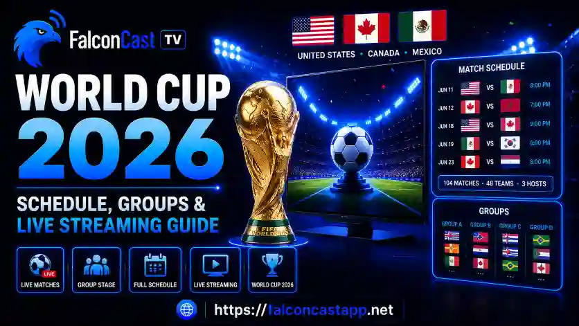 World Cup 2026 Schedule, Groups & Live Streaming Guide
